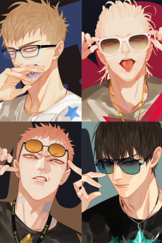 The Manhua-Cover for the first volume of 19 Tian