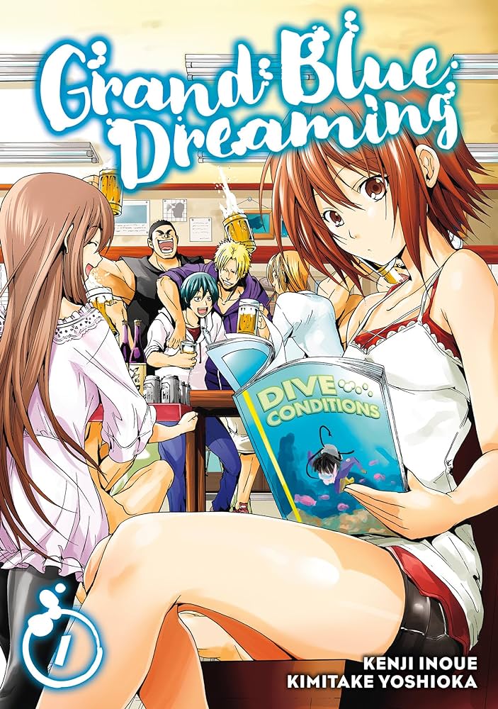 The Manga-Cover for the first volume of Grand Blue