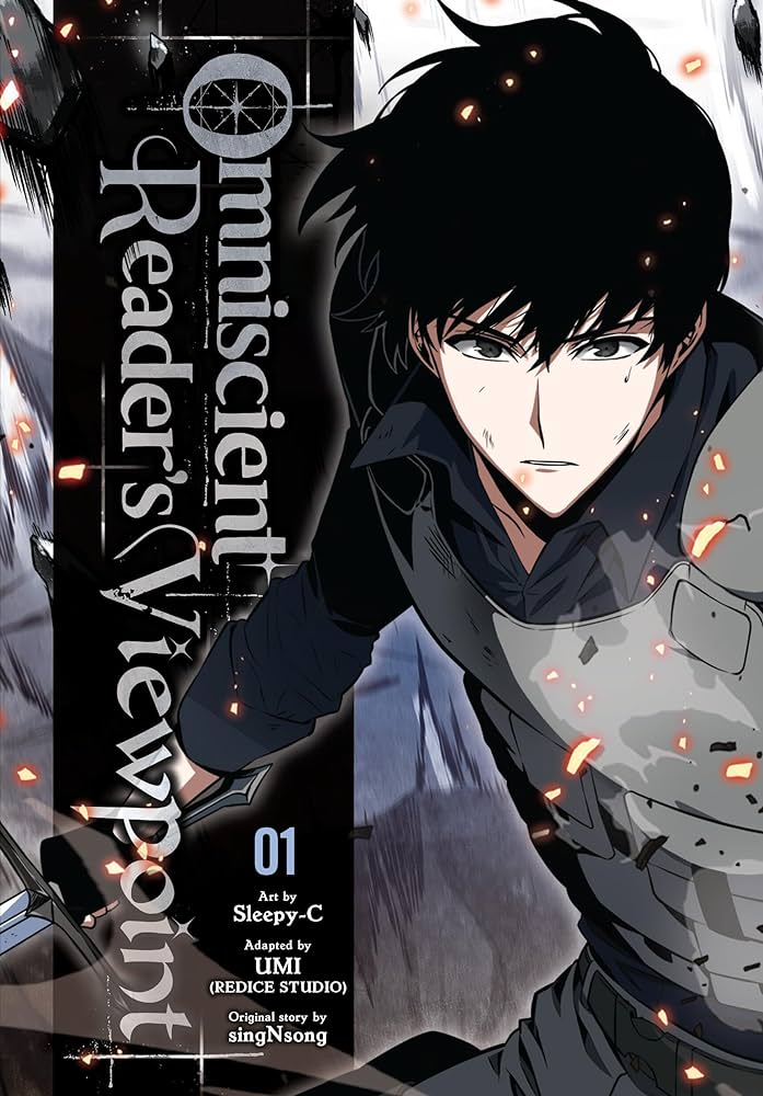 The Manhwa-Cover for the first volume of Omniscient Reader