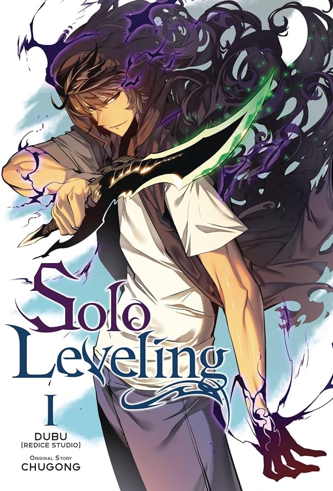 The Manhwa-Cover for the first volume of Solo leveling