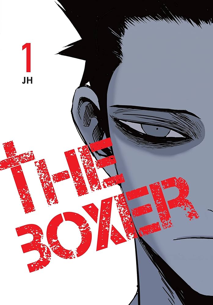 The Manhwa-Cover for the first volume of The Boxer